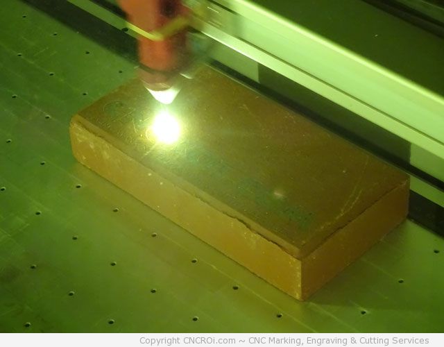 cnc-laser-brick-4 CNC Laser Engraving a Red Brick