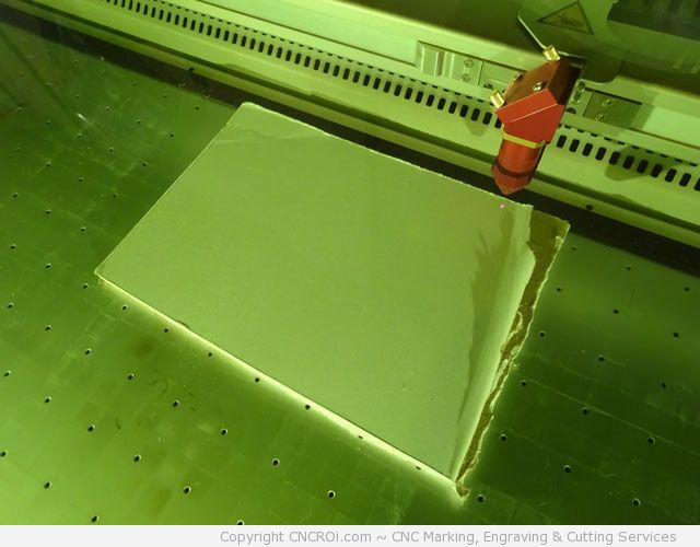 drywall-engraving-2 CNC Laser Engraving Drywall (Sheetrock Gyproc and Gyprock)