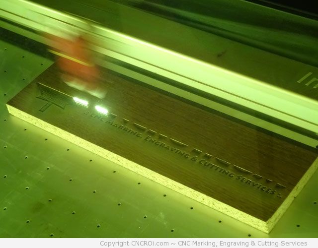 cnc-laser-presswood-7 CNC Laser Engraving 3/4 inch Presswood Laminate