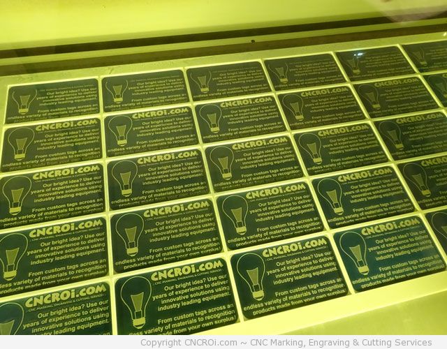 custom-jig-1 Anodized Aluminium Business Cards Fiber Laser Marking