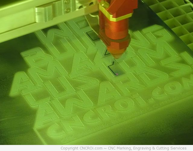 trophy2 CNC Laser Engraving & Cutting 6 mm Custom Acrylic Award