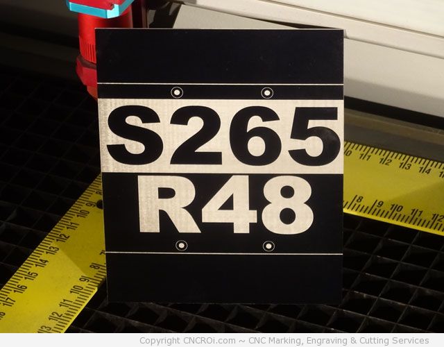 304-stainless-custom-tag-9 CNC Fiber Laser on Metal Sample Gallery