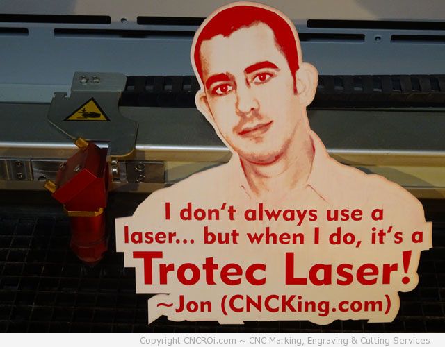 1-cnc-laser-laminate-x5 CNC Laser Engraving a Portrait on RED/White Laminate