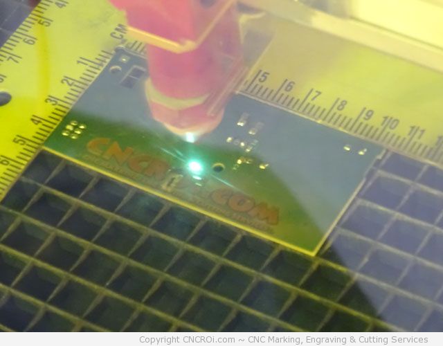 pcb-laser-4 CNC Fiber Marking & Engraving a PCB Board