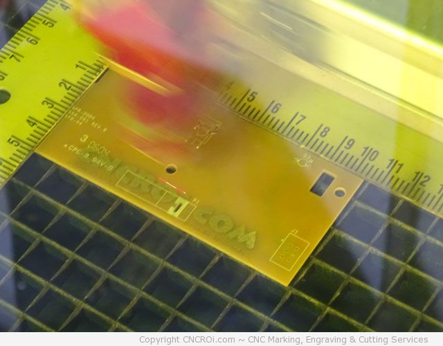 pcb-laser-4 CNC Fiber Marking & Engraving a PCB Board