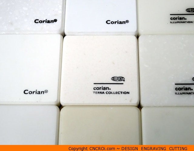 corian-house-number-3 DuPont Solid Surface Corian for Custom Fabrication