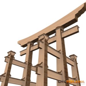 miyajima-gate-japan-model-kit-8-300x300 Miyajima Gate Japanese Model Kit