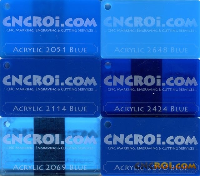 swatches006 Acrylic Name Badges (2 Pack)