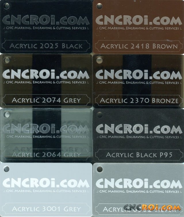 swatches006 Acrylic Name Badges (2 Pack)