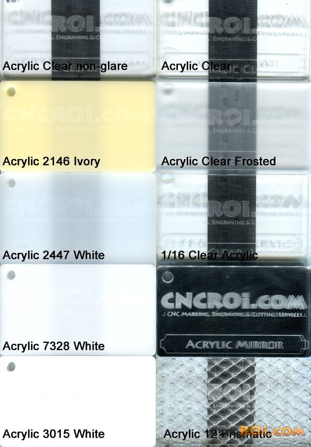 swatches006 Acrylic Business Cards (30 pack)