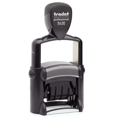 trodat-5430-500x500 Trodat Professional 5430 Custom Self-Inking Stamp (24 x 41 mm or 1 x 1-5/8" with date)