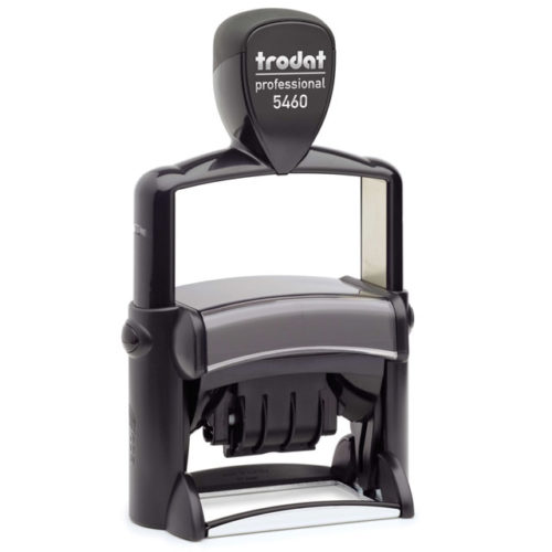trodat-5460-500x500 Trodat Professional 5460 Custom Self-Inking Stamp (33 x 56 mm or 1-5/16 x 2-1/4" with date)