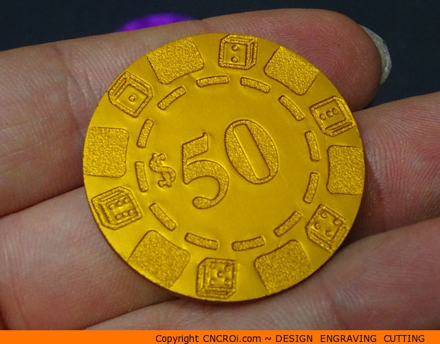 custom-poker-chip-1 Custom Poker Chips & Money Clip: CNC Laser Engraving