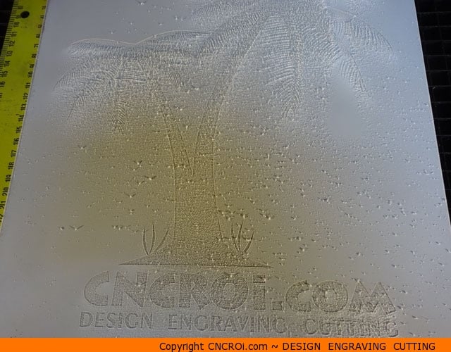 laser-tile-engrave-1 Custom Tile Paint Filling CNC Laser Engraving