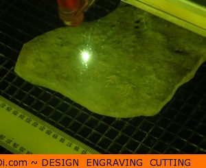 laser-rock-3-300x245 CNC Laser Engraving Rock