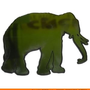 0046-300x300 Elephant with Tusks Shape (0046)