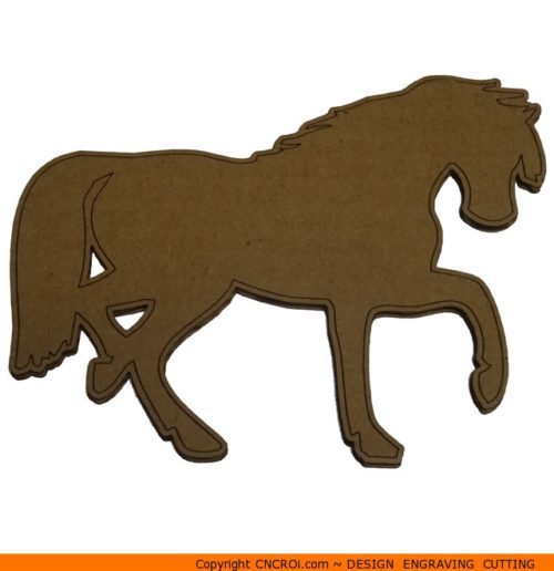 0060-horse-prancing-500x516 Horse Prancing Shape (0060)
