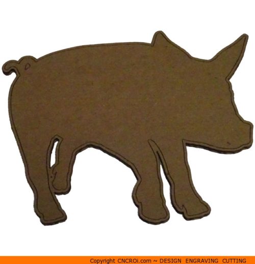 0072-pig1-500x516 Pig Shape (0072)