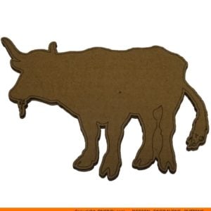 0074-bull-eating-300x300 Bull Eating Shape (0074)