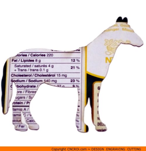 0078-horse-standing-500x516 Horse Standing Shape (0078)