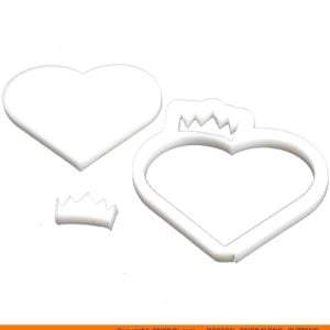 0134-heart-crown-hallow-300x300 Hollow Heart Crown Shape (0134)