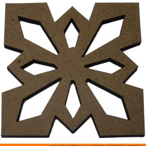 0142-snowflake-thick-300x300 Thick Snowflake Shape (0142)