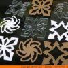 ornament-custom-xx8-100x100 Pointy Arrow Snowflake Shape (0143)
