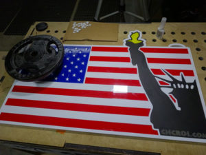 usa-american-flag-xxxxx-300x225 Custom United States American USA Flag: Acrylic Inlay Sign Start to Finish