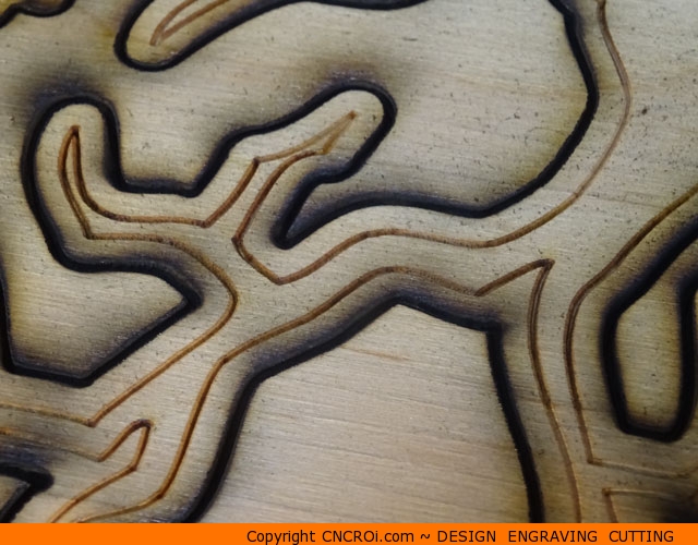 tree-ornament-1 Halloween Dead Tree Shapes: 1/4" (6 mm) Rough Plywood  Design 0157-0159