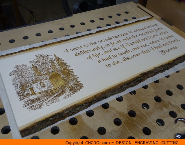 wood-live-edge-1 Custom Live Edge Wood Plank: CNC Laser Engraving & Extreme Finishing