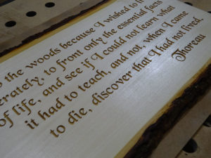 wood-live-edge-xx9-300x225 Custom Live Edge Wood Plank Laser Engraving