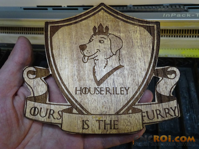 custom-novelty-badge-1 Custom Novelty Badge in REAL Mahogany Wood