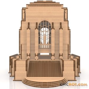 sydney-anzac-model-kit-laser-2-300x300 Sydney ANZAC War Monument Laser Cut Model Kit