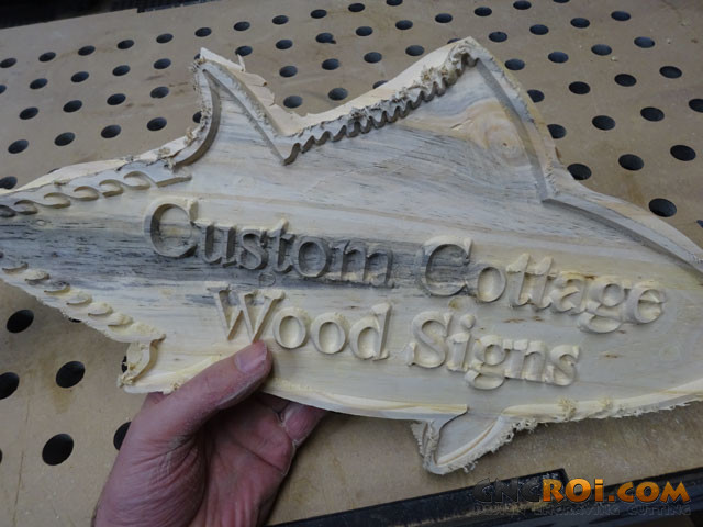 cottage-wood-sign-1 Custom Cottage Wood Sign