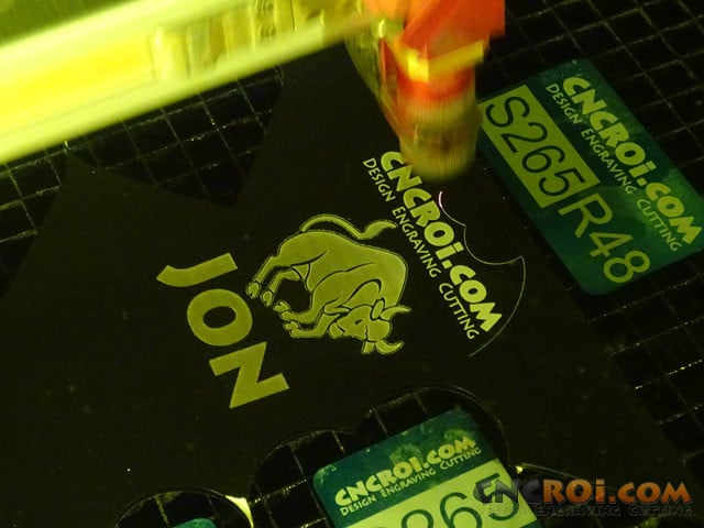 acrylic-badge-1 Custom Acrylic Name Badge: CNC Laser