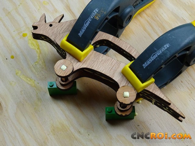 custom-centrosaur-model-1 Custom Centrosaurus Dinosaur Model: CNC Laser Cutting