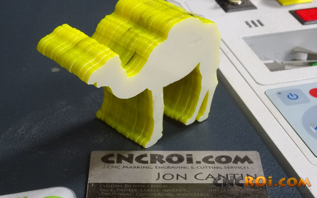 neon-yellow-camels-x5-640x400 Neon Yellow Camels: Custom Acrylic Laser Cutting