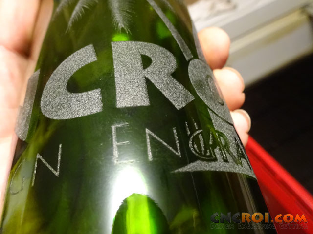 wine-bottle-laser-1 Custom Wine Bottle Branding: CNC Laser Engraving with Rotary System