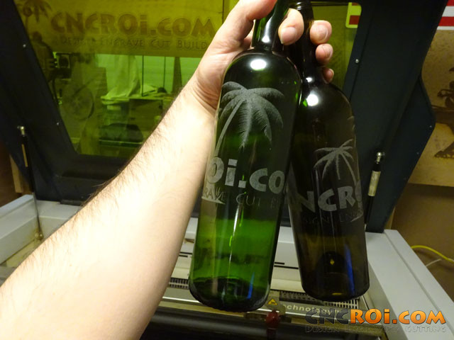 wine-bottle-laser-1 Custom Wine Bottle Branding: CNC Laser Engraving with Rotary System
