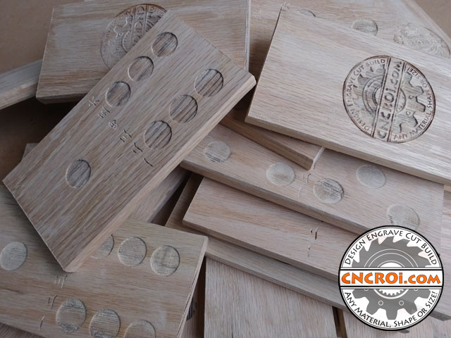 custom-oak-domino-1 Solid Oak Domino Set: Reclaimed Wood to High End Game