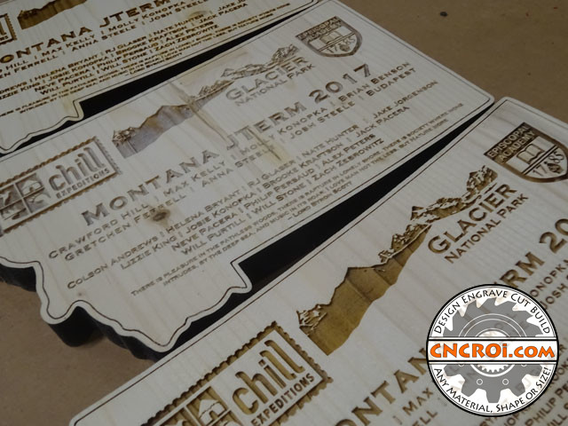custom-wall-plaque-1 Custom Montana Wall Plaque: CNC Laser Engraved and Cut 3/4" (18 mm) Pine