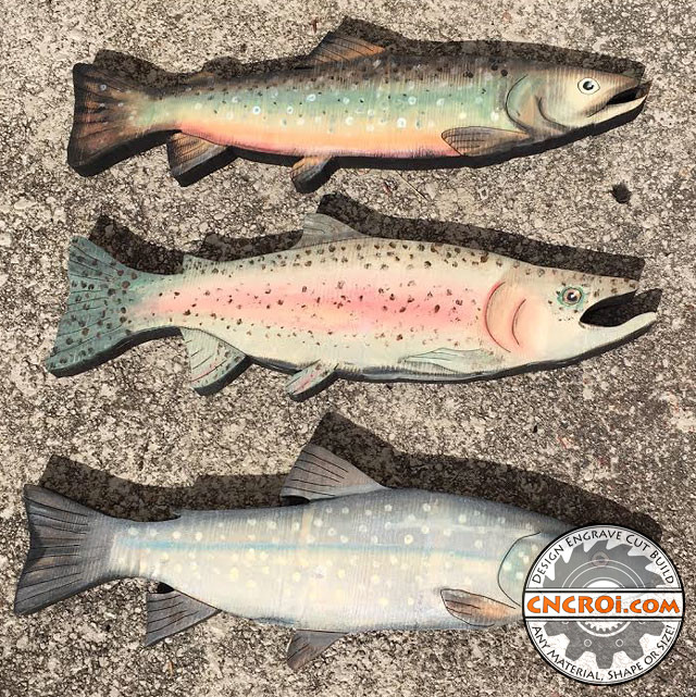 fish-opt Remember Pine Fishing? Here's what they look like painted!