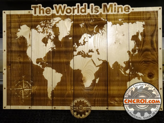 pyrography-world-mine-1 Pyrography: Wooden Pallet to Wall Art “The World Is Mine”