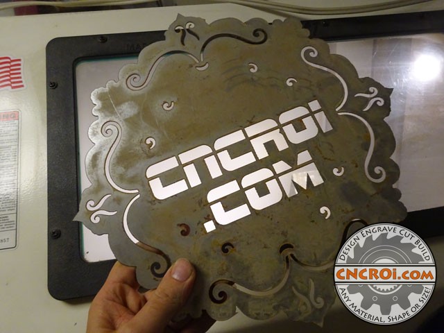 waterjet-metal-sign-1 Custom Metal Shop Signs! CNC Waterjet Cutting