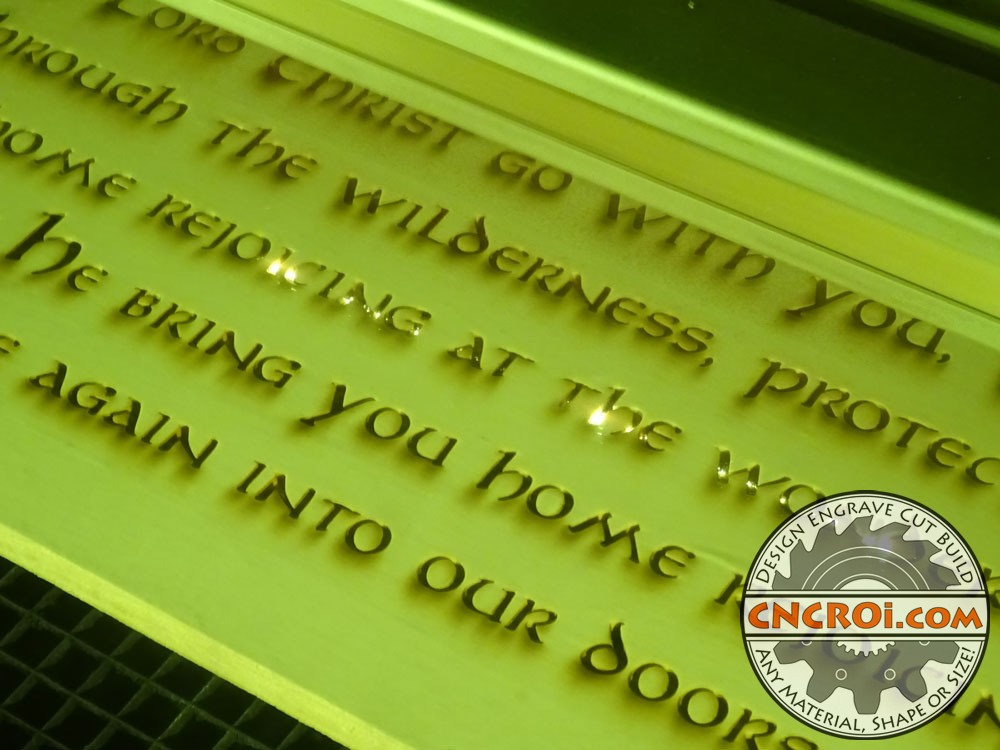 exit-blessing-sign-1 Pine Blessing Exit Sign: Custom Laser Engraving