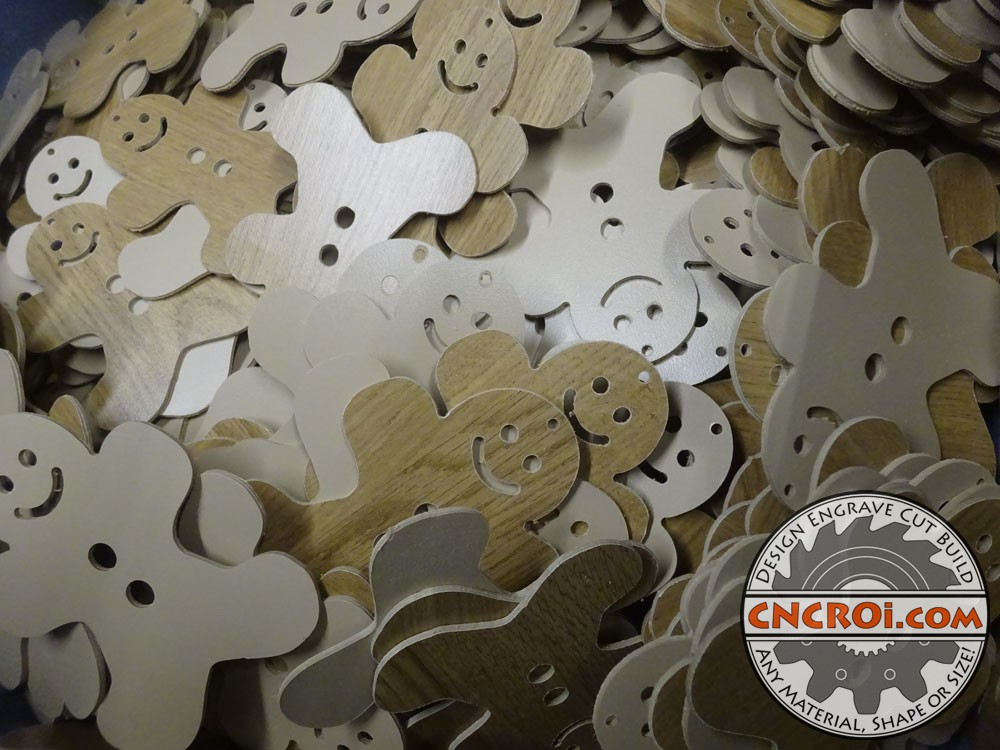 formica-ornaments-3 Solid Formica Gingerbreads: Custom Christmas Ornaments