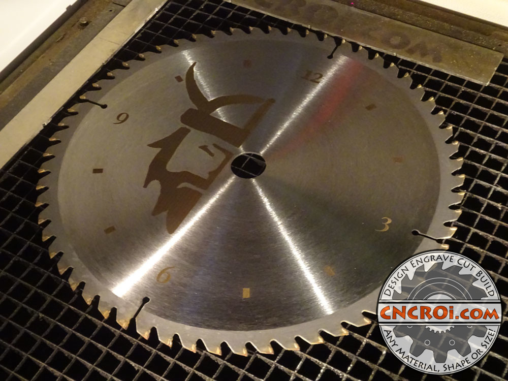 custom-clock-1 Custom Clocks: Live Edge Maple & Carbide Saw Blade