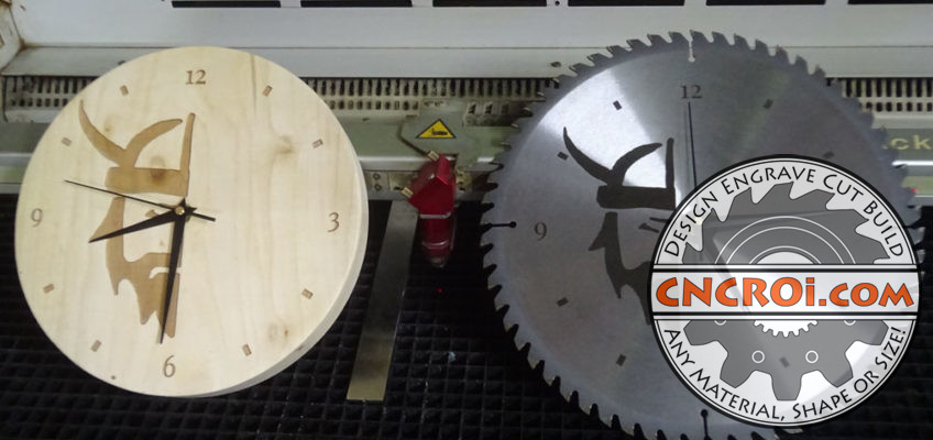 custom-clock-xx3-848x400 Custom Clocks: Live Edge Maple & Carbide Saw Blade