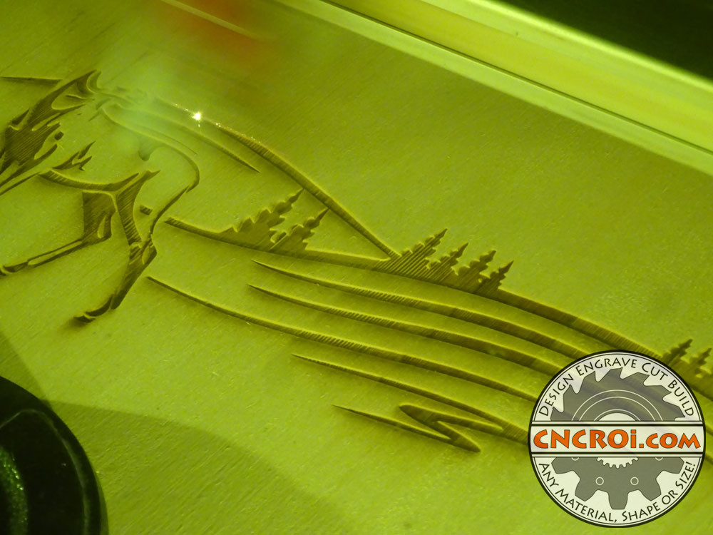 nature-scenery-1 Nature Scenery Plaque: CNC Laser Engraved Pine