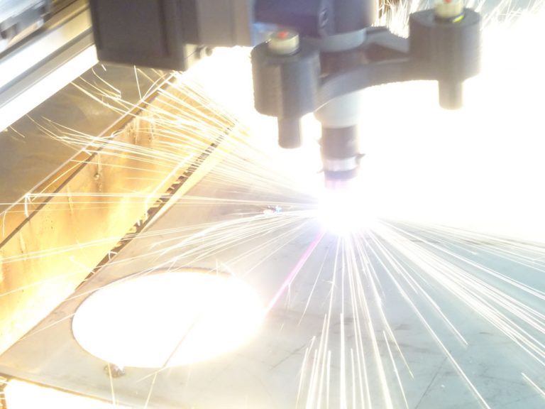 CNC Plasma Dross 304SS Test Plate Cutting Optimization